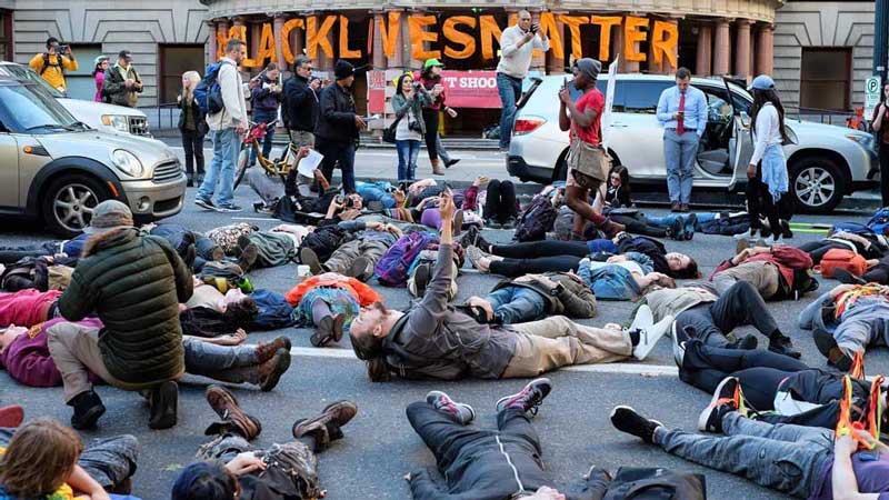 Don't shoot - Black Lives Matter protest